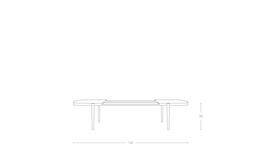 Dimensoes do produto mesa de centro mani