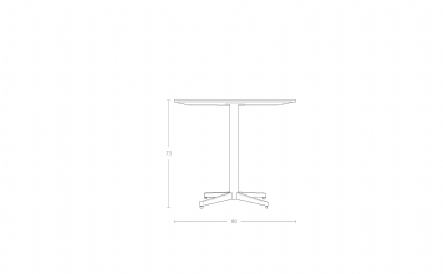 Dimensoes do produto mesa de refeio donna quadrada
